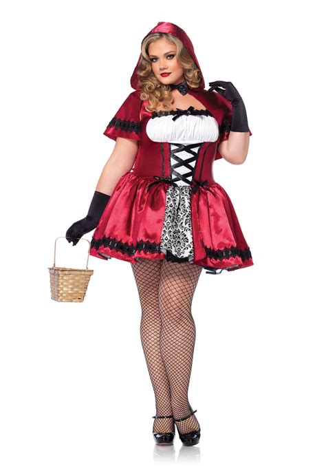 plus size little red riding hood